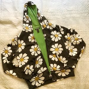 Lucky Brand🍀 Daisy Hoodie w. Waffle Lining